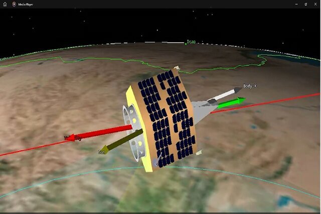 آخرین وضعیت ماهواره «چمران-۱» ۴۰ روز بعد از تزریق به مدار