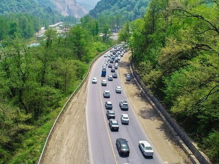 جاده کندوان یکطرفه شد