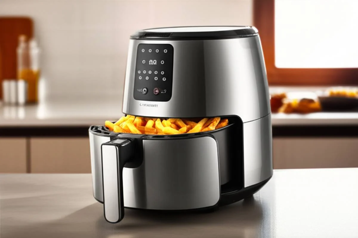 سرخ کن نقد و بررسی سرخ کن بدون روغن سیلورکرست SCS-6090 | 10 لیتری