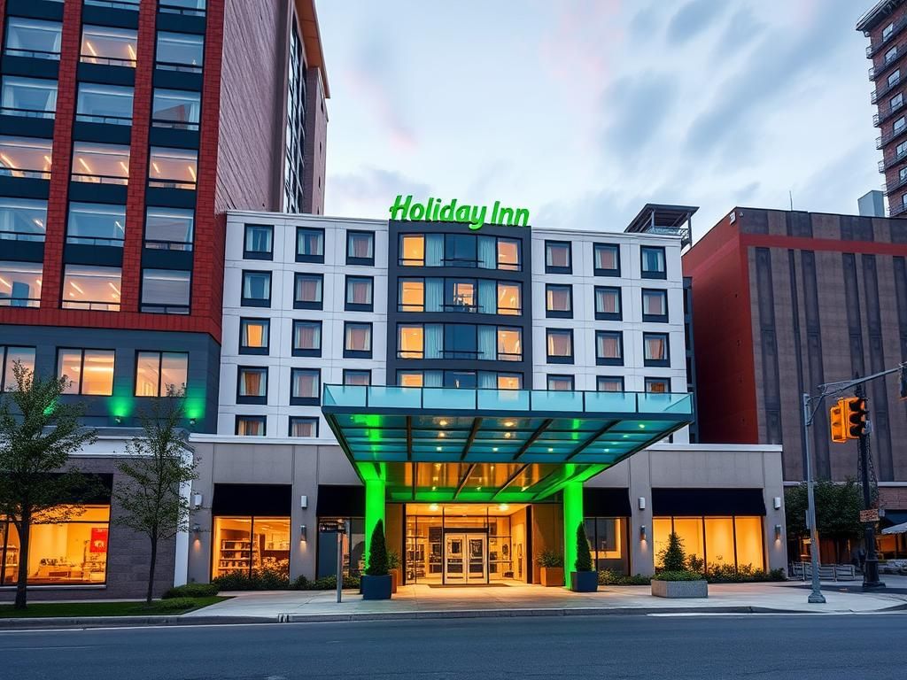 هتل هالیدی این دوون تون ساسکاتون: آدرس و راهنمای دسترسی