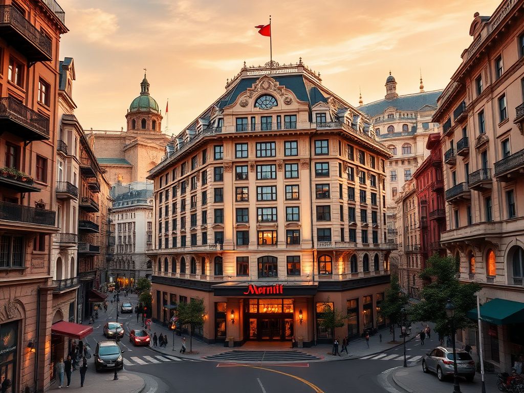 موقعیت هتل مریوت تفلیس - آدرس در مرکز شهر و دسترسی به جاذبه ها