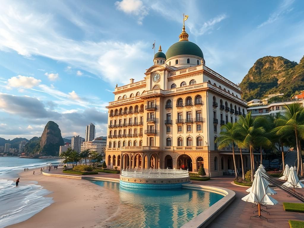 موقعیت هتل ریل پالاس ریو | آدرس دقیق و بهترین دسترسی