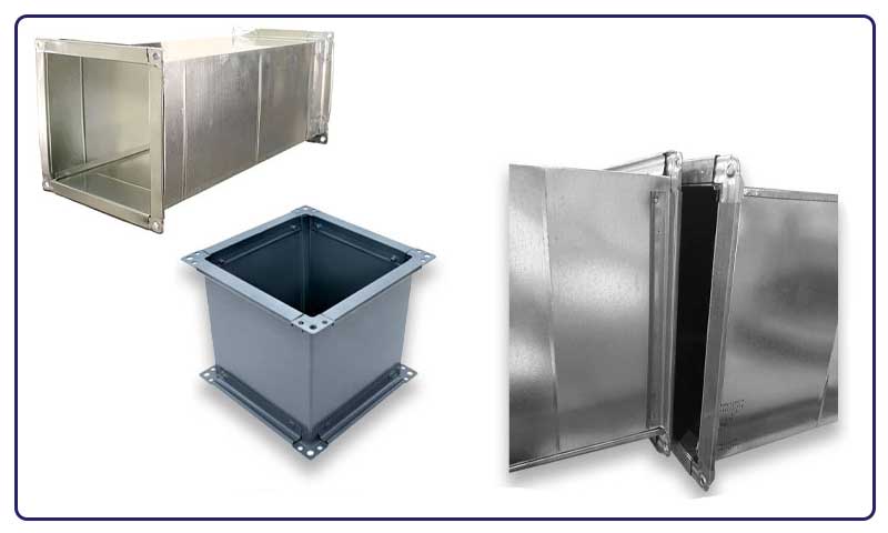 اجرای سریع کانال تهویه هوای مطبوع با کانال های فلنج سرخود TDF